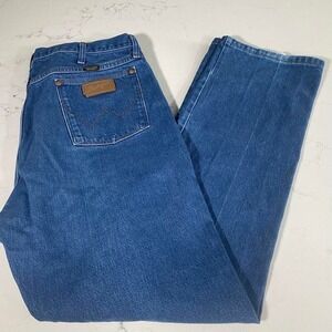 Wrangler 13MWZ Cowboy Cut Original Fit Jeans  Men's 40x32 Western Denim USA